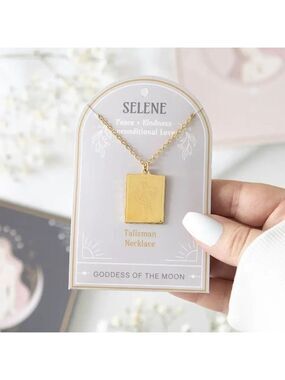 ($10) Goddess Energy Necklace - Selene